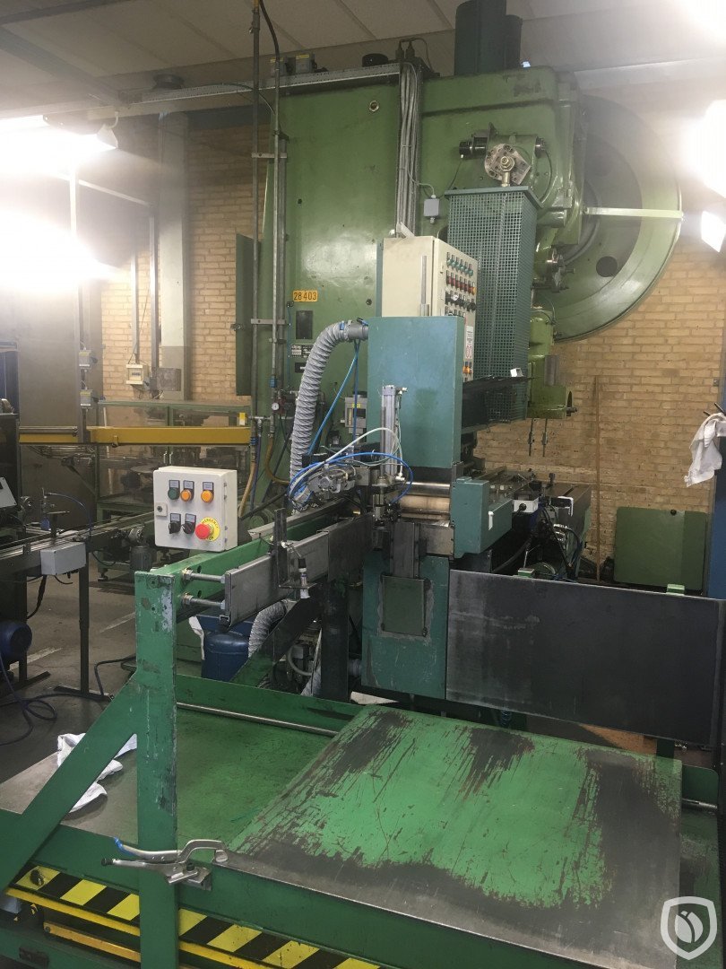 Round deep drawn CAN production line Ø 90 and Ø 103 mm