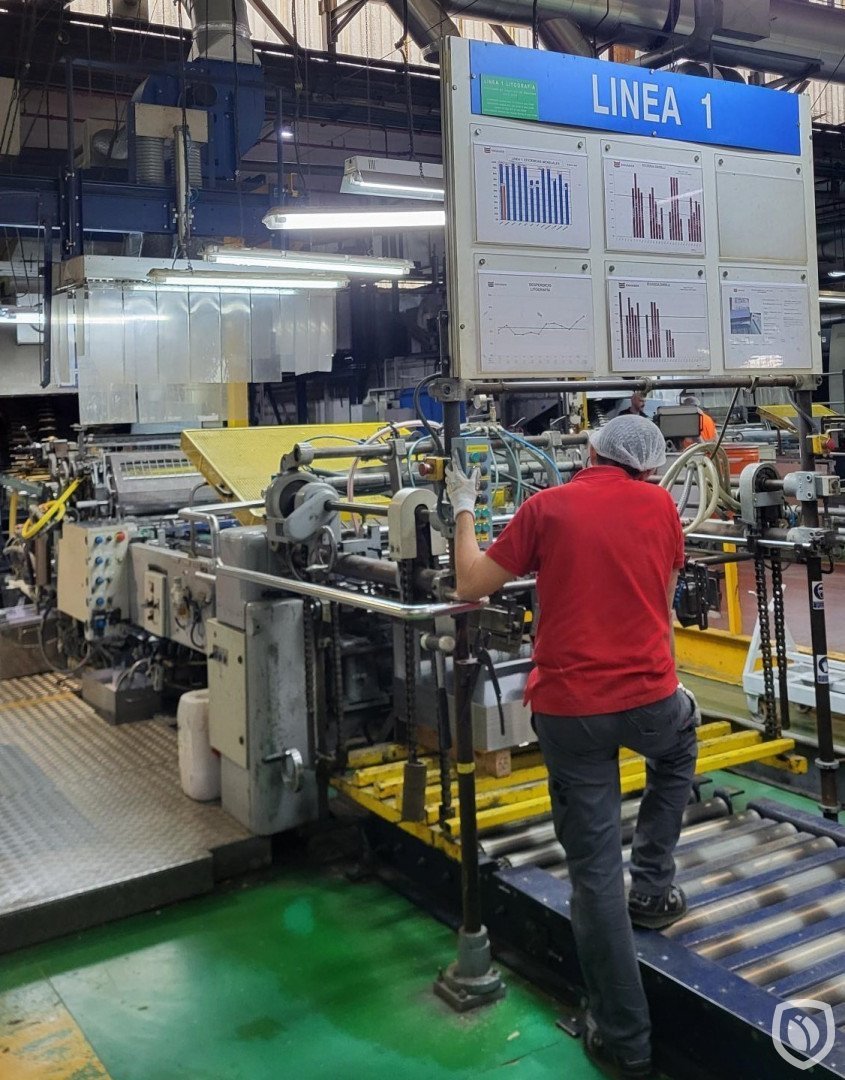 Mailander 460 coating line with 30 meter LTG tunnel-oven