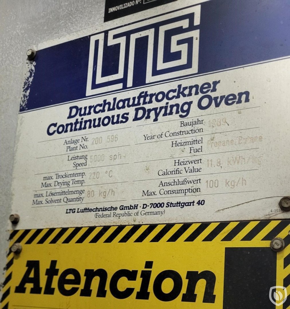 Machine plate tunnel oven