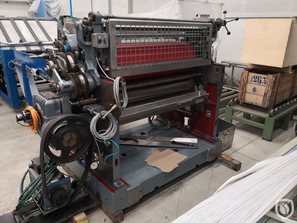 Mailander 162 bi-color printing with 460 plain coating