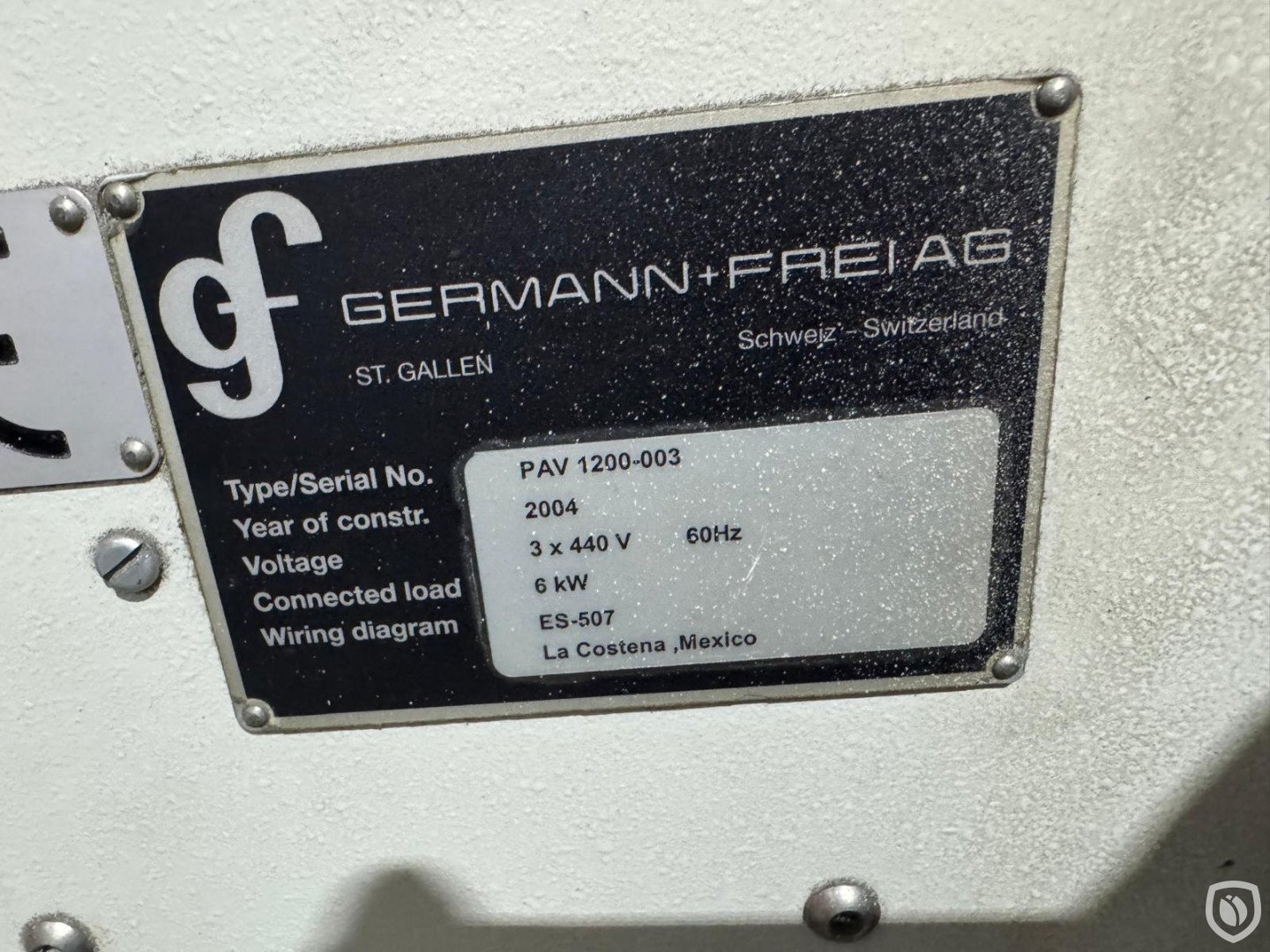 Germann & Frei PAV 1200